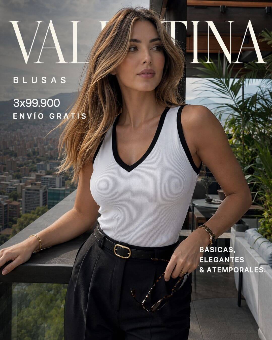 Blusas Valentina